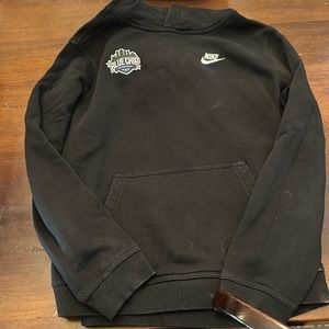Nike black sweatshirt size YXL on sale